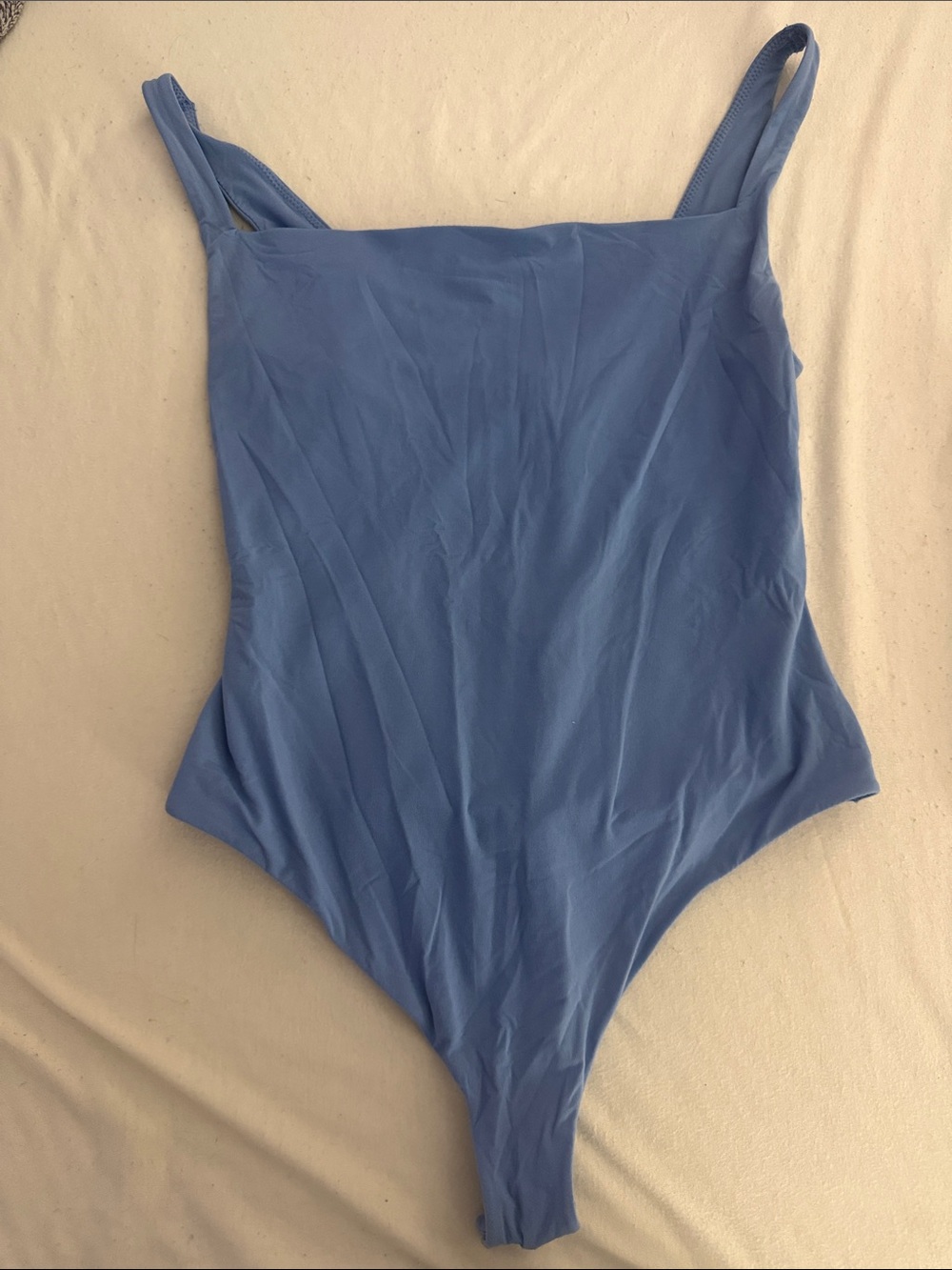 Fits everybody square neck bodysuit in Artic